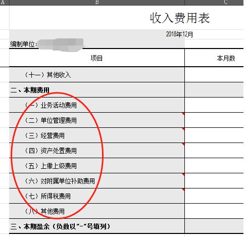 请问大侠,政府会计制度下的财务会计报表,为什么有两种格式的收入费用表 见图